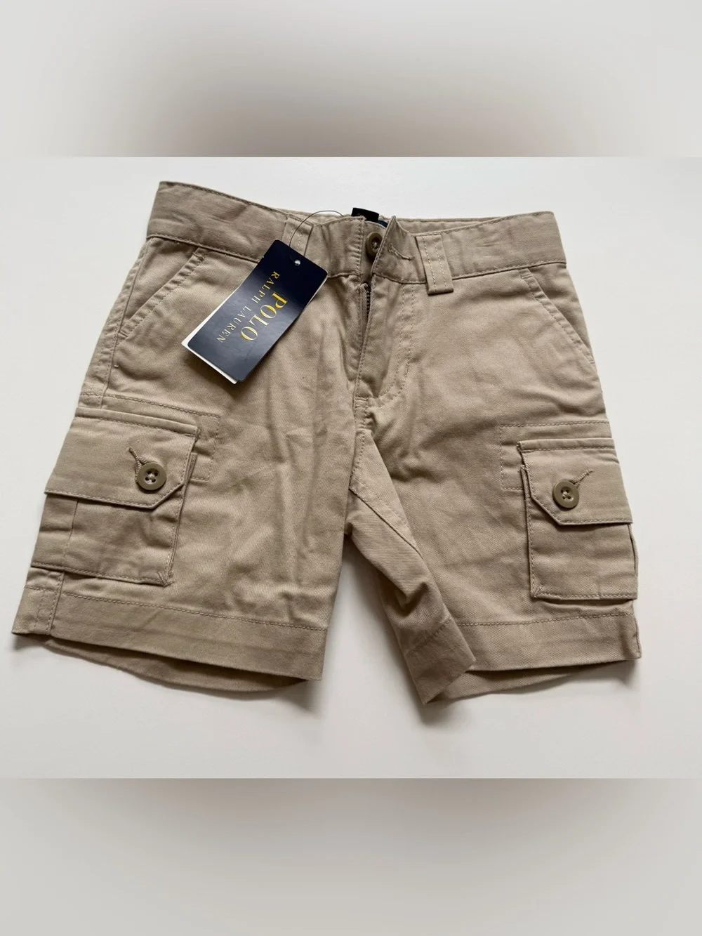 Ralph Lauren 2T Khaki Cargo Shorts - Polo